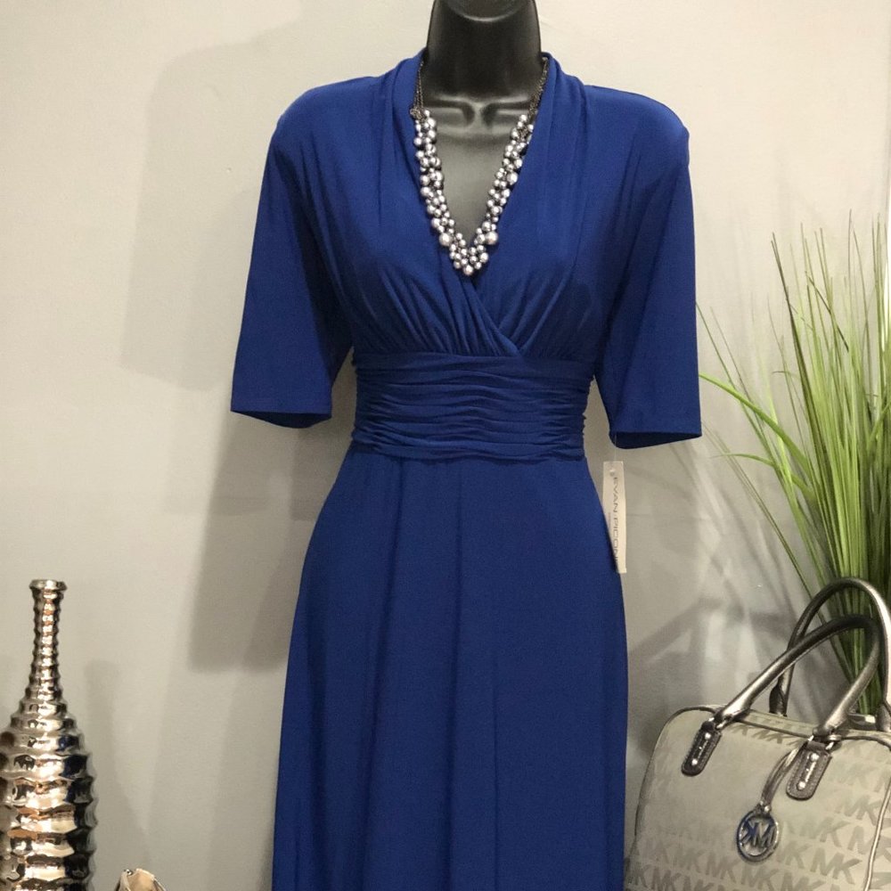 CASUAL RUCHED DRESS - Picture 4 of 11